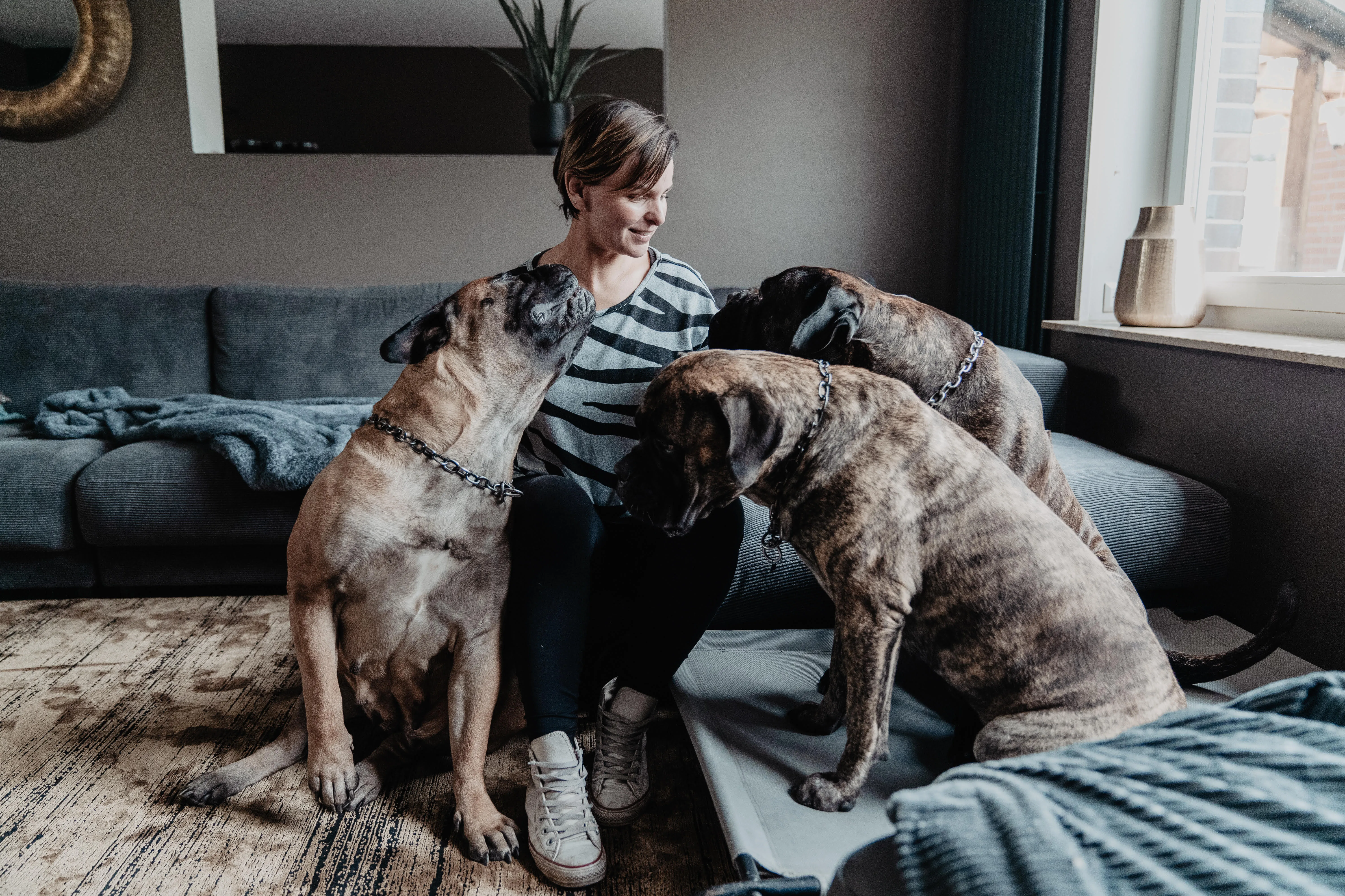 Katarina Ringsdorff mit Hund im Training